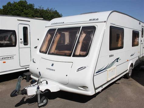 Compass Corona 556 2005 6 Berth Fixed Bunk Beds Caravan Motor Movers