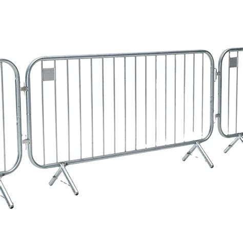 Galvanized Stainless Steel Construction Barricades Crowd Control