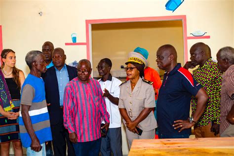 Bocanda Inauguration De La Cantine Scolaire De LEPP De Konan N