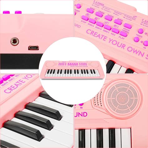 Teclado de piano para niños juguete educativo de aprendizaje musical