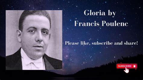 Poulenc Gloria 2 Laudamus Te 8 Staves Alto 1 YouTube