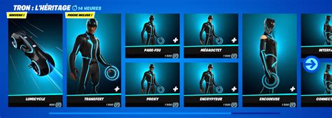 Skin Tron Fortnite La Tenue Est Dans La Boutique Breakflip