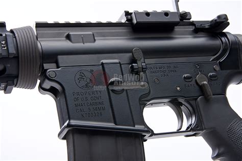 Ghk Colt Licensed M Ras Gbb Inch V Black Buy Airsoft