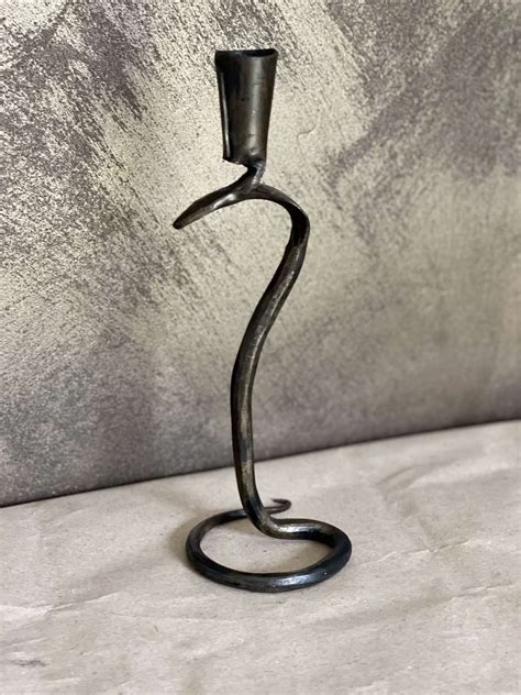 Candlestick Сandlestick In Snake Style Candle Holder Wrought Iron