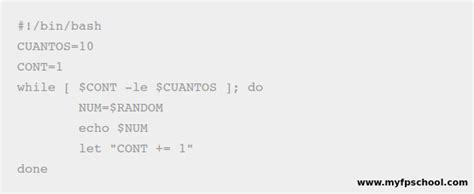 Aprende Shell Script Con Ejemplos MyFPschool