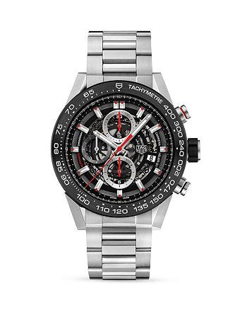 TAG Heuer Carrera Skeleton Chronograph, 45mm | Bloomingdale's