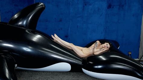 Angel W Inflates Foot Whale With Pump While Nude HD X Custom Fetish S