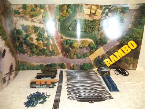 Vintage Tyco Electric Train Set Rambo With Box And Accessories Works