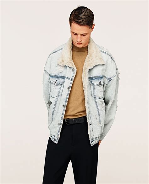 Image 2 Of Oversized Denim Jacket From Zara Oversized Denim Jacket