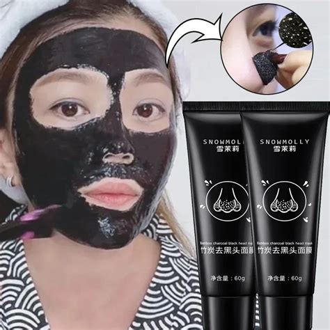 60g Blackhead Remover Face Mask Cream Peel Off Nose Black Dots Mask