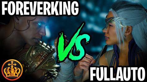 Fullauto Sindel Vs Foreverking Geras Online Ranked Matches Kombat