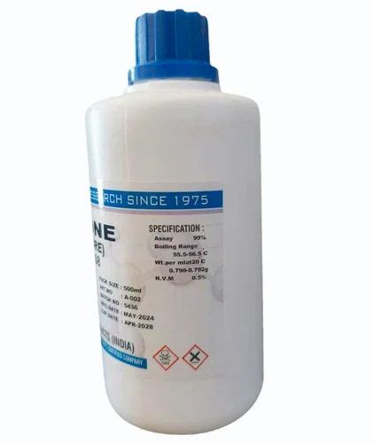 Acetone Chemical Solvent Lr Lab Reagent At Kg In Hapur Id