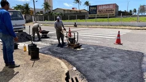 Opera O Tapa Buracos Revitaliza Mais De Mil Metros Quadrados De Vias