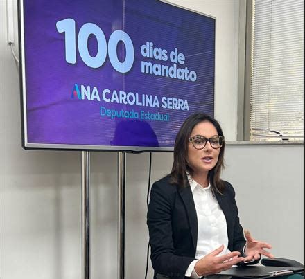 Deputada Ana Carolina Serra Faz Balan O De Dias Na Alesp Veja