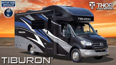 2021 Thor Tiburon Mercedes Diesel Sprinter Luxury Class C Rv For Sale