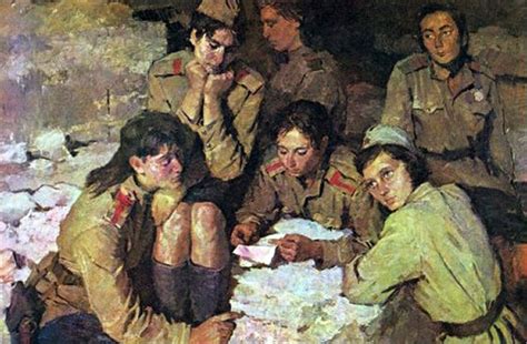 Aleksandr Ivanovich Laktionov - Letter from the front (1947) : r/museum