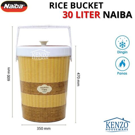 Jual Termos Liter Thermos Nasi Es Rice Ice Bucket Termos Naiba