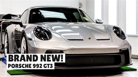 Checking Out The New Porsche 992 Gt3 Gt Silver Youtube