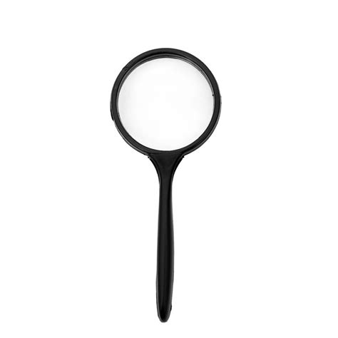 Small plastic Magnifier magnifying glass black color handheld 50mm - India's Largest Electronics ...