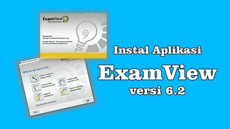 Cara Install Examview Versi Youtube