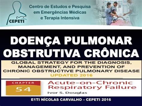 Dpoc Doença Pulmonar Obstrutiva Crônica Ppt