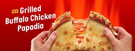 Papa John S Unveils New Grilled Buffalo Chicken Papadia The Fast Food Post