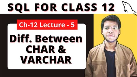 Difference Between CHAR VARCHAR Class 12 Python Computer Science