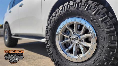 Nissan Patrol Y White Dirty Life Dt Wheel Front