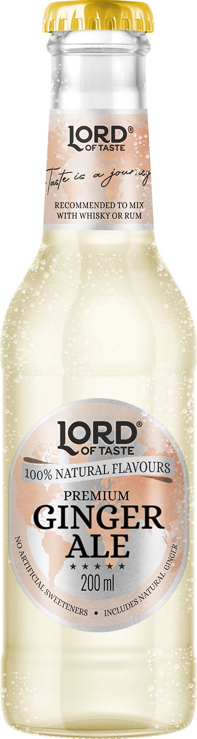 LORD OF TASTE PREMIUM GINGER ALE 0 2L M P Alkohole Wina Cygara