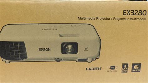 Epson Ex3280 S Xga 3 Chip 3lcd Projector Newopen Box Display Ebay