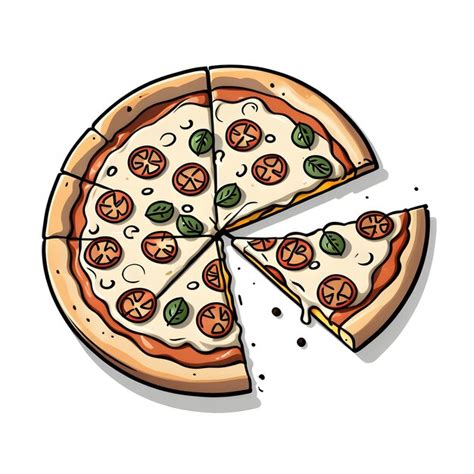 Premium Ai Image Pizza Slice Icon