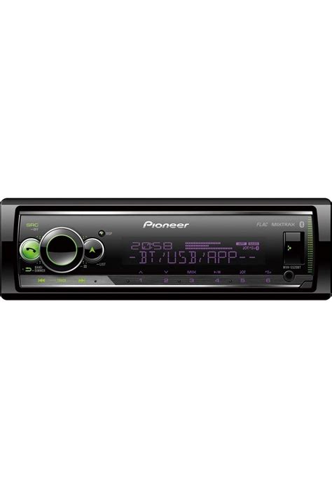 Pioneer Mvh S Bt Usb Fm Aux Bluetooth Wma Wav Flac Ve Aac X Watt