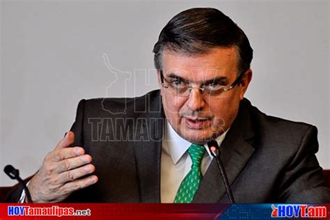 Hoy Tamaulipas Funcionarios Expresan Condolencias A Ebrard Por Muerte