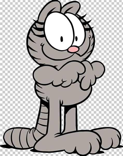 Garfield Nermal Tabby Cat Character PNG, Clipart, Animals, Animated Series, Art, Artwork, Black ...