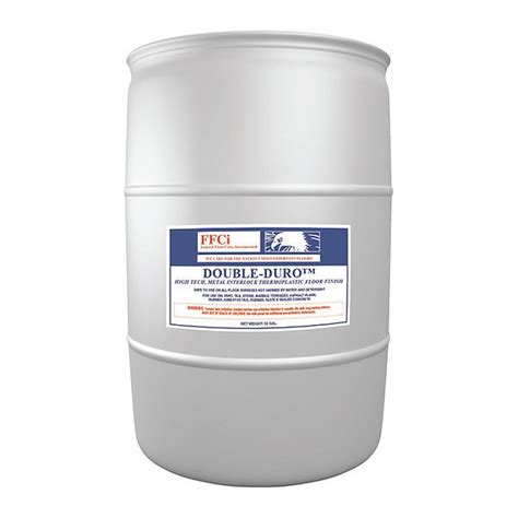 Federal Floor Care Dbl Duro Clr Floor Sealerfinish 55 Gal 21598 Zoro