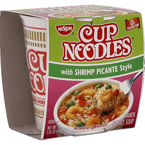 Nissin® The Original Cup Noodles® Hot And Spicy Shrimp Flavor Ramen