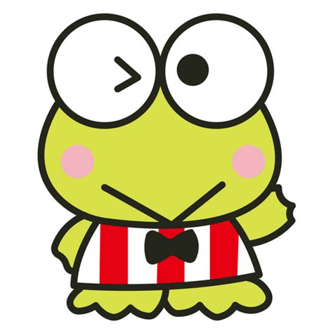 Sanrio Keroppi Celebration Sticker Sticker Mania