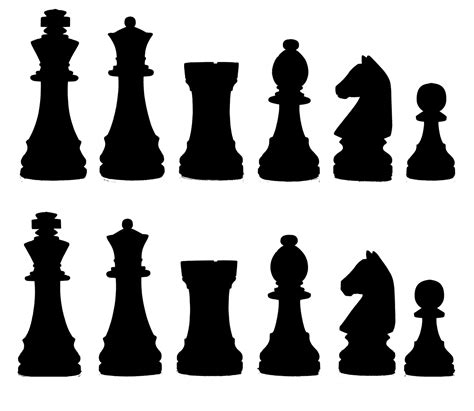 Download Silhouette, Chess, Game. Royalty-Free Stock Illustration Image ...