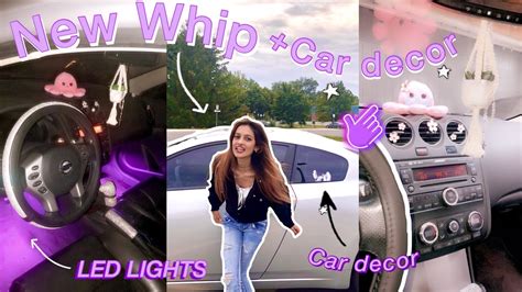 DECORATE MY NEW CAR WITH ME CAR TOUR YouTube