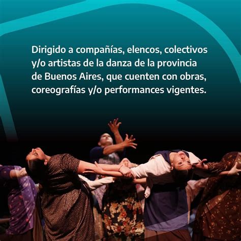 Cultura Tigre on Twitter DANZA ESCÉNICA BONAERENSE REABRE LAS