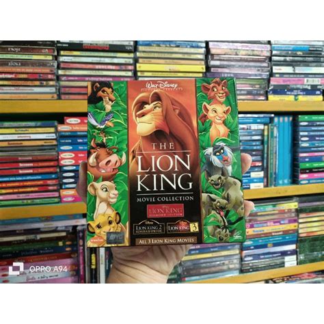 Vcd Boxset The Lion King Movie Collection All Lion King Movies