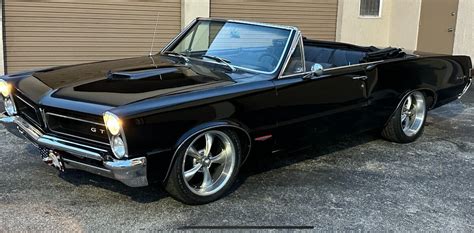 1965 Pontiac GTO Convertible Triple Black for sale