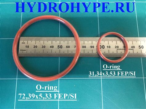 Кольца в оболочке FEP/Silicone для предохранительных клапанов