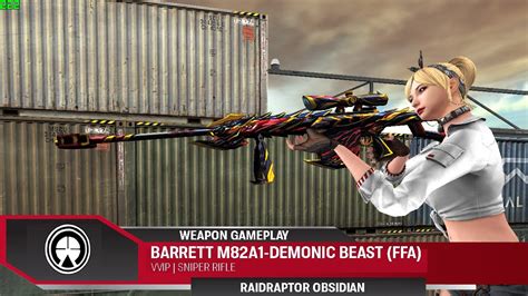 Barrett M82A1 Demonic Beast Free For All Gameplay CrossFire