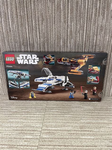 Lego Star Wars New Republic E Wing Vs Shin Hati S Starfighter