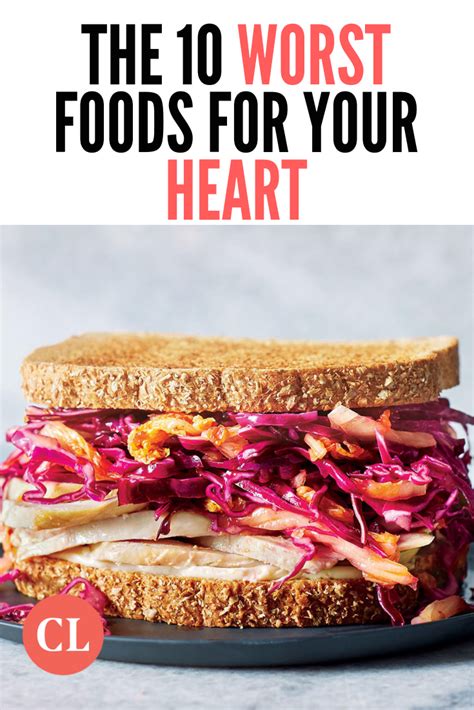 The Worst Foods For Your Heart Food Cures Cooking Light Recipes Food