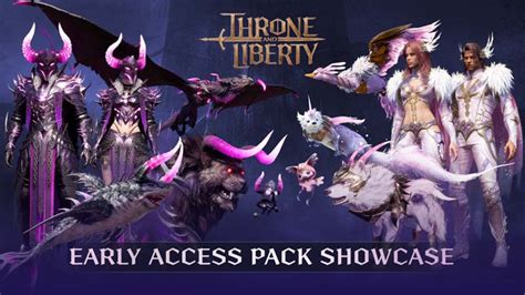 Presentación de los packs de acceso anticipado Noticias THRONE AND