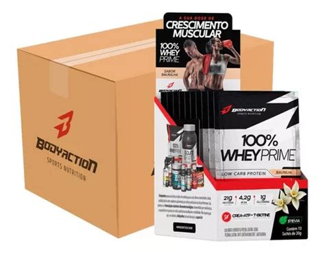 Suplemento En Polvo Bodyaction Tradicional Whey Prime Prote Nas