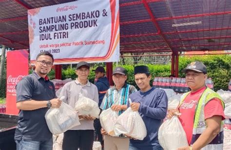 Jelang Hari Raya Idul Fitri 1444H CCEP Berbagi Kasih Dan Penyerahan