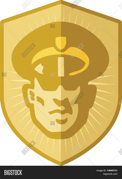 Security Badge Vector Photo Free Trial Bigstock